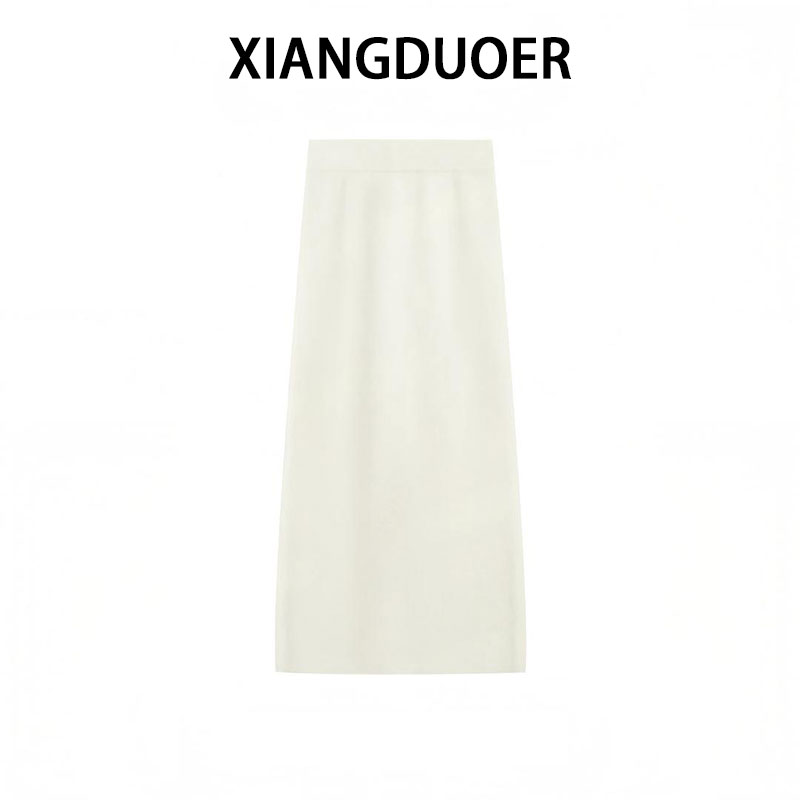 【暖绒半裙】2026韩系气质温柔冬日氛围感针织半身裙时尚洋气中长裙