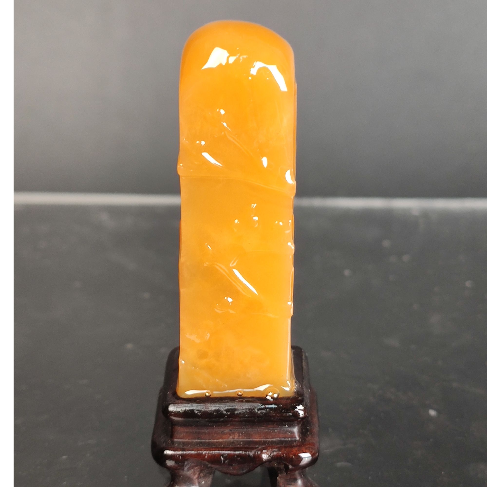 国石/寿山田黄石暗香方章/田黄石/ST1299