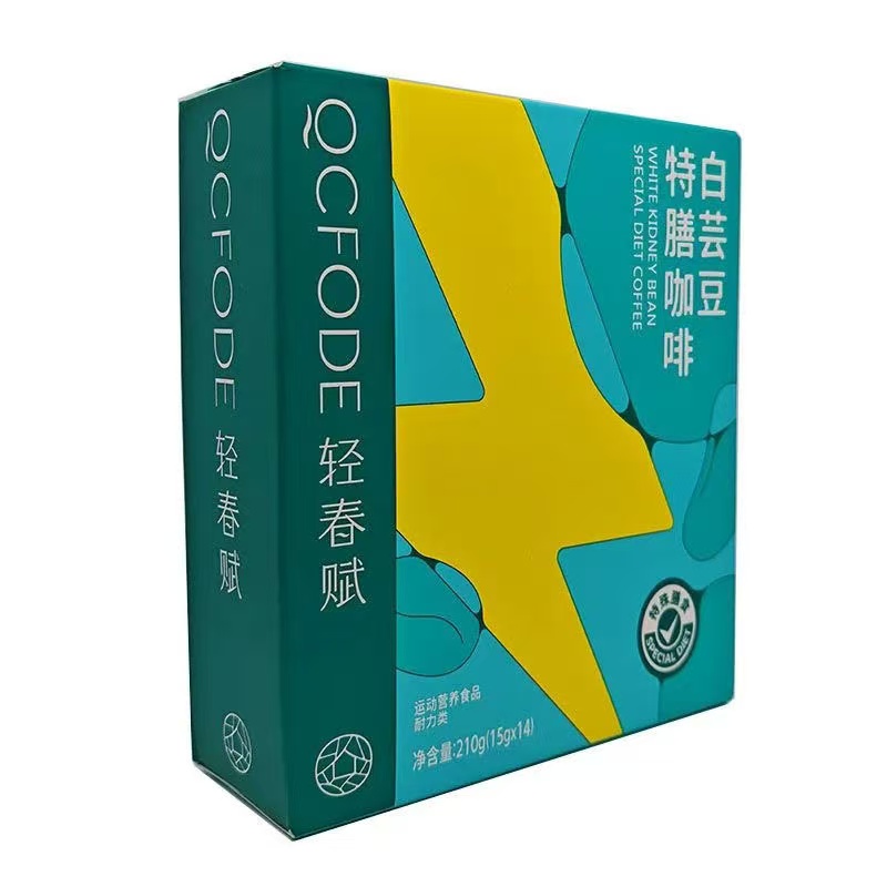 轻春赋白芸豆特膳咖啡黑松露胶原三肽饮轻春赋三仁茶固体饮料正品
