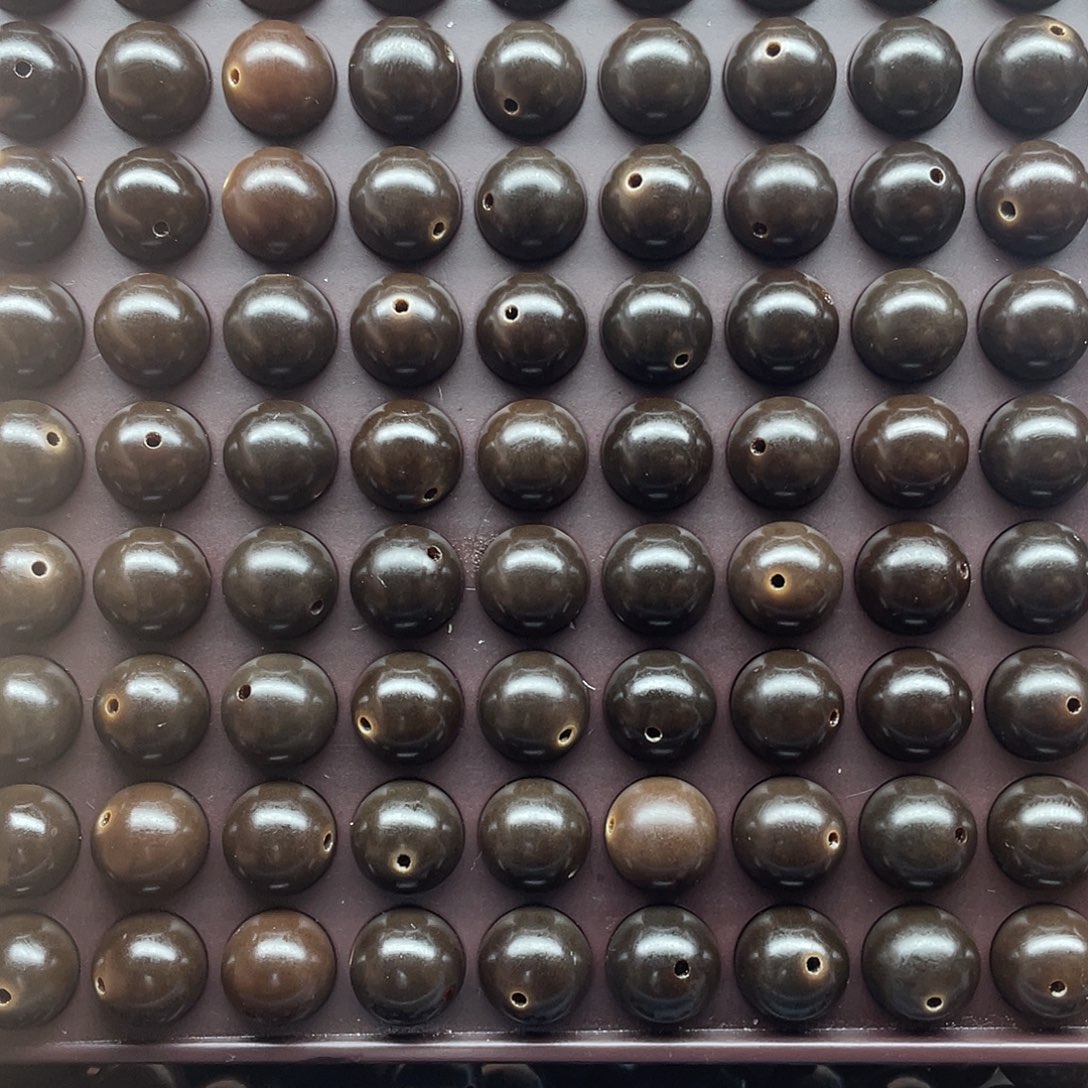 吊坠白玉菩提13精品非料黑金圆50颗➕灯牌宠50颗