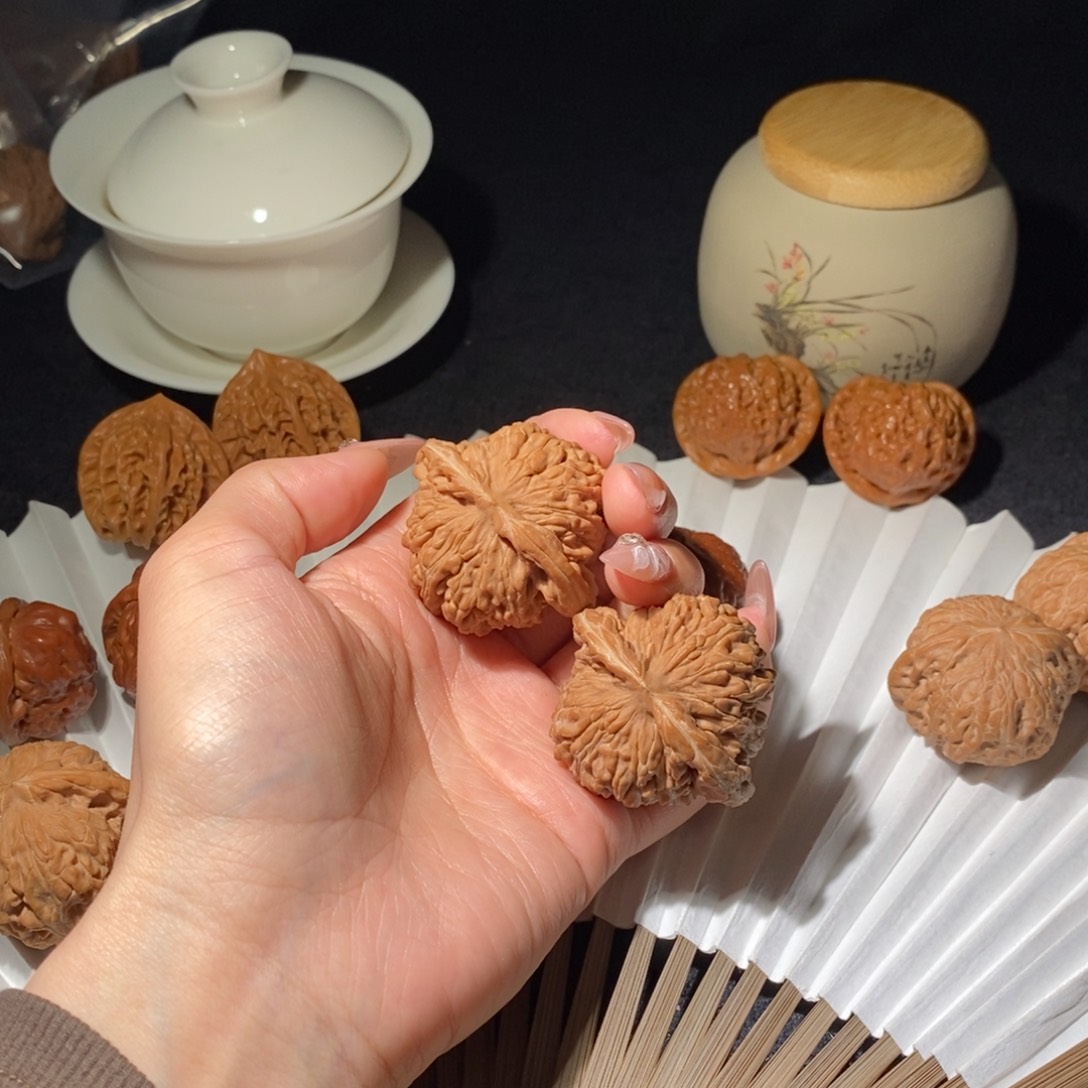 文玩核桃吊坠四座楼43