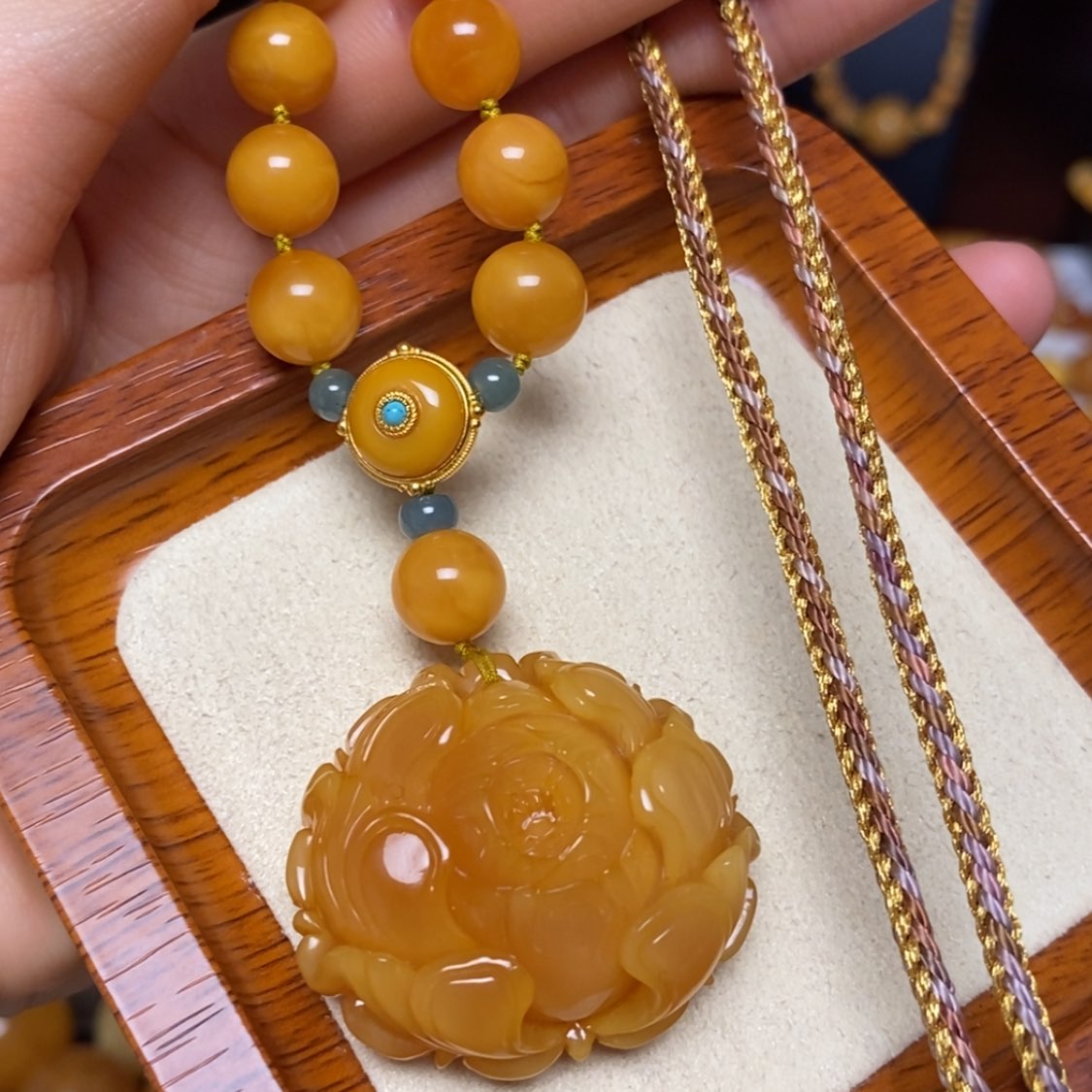 【闪购商品】未镶嵌蜜蜡颈饰项链