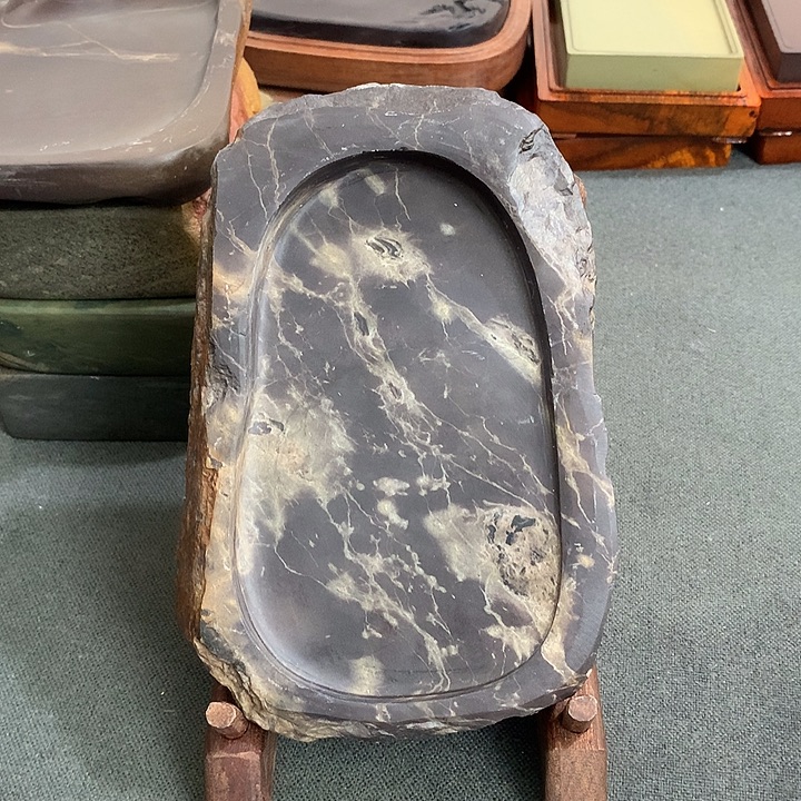 广东肇庆原石砚台