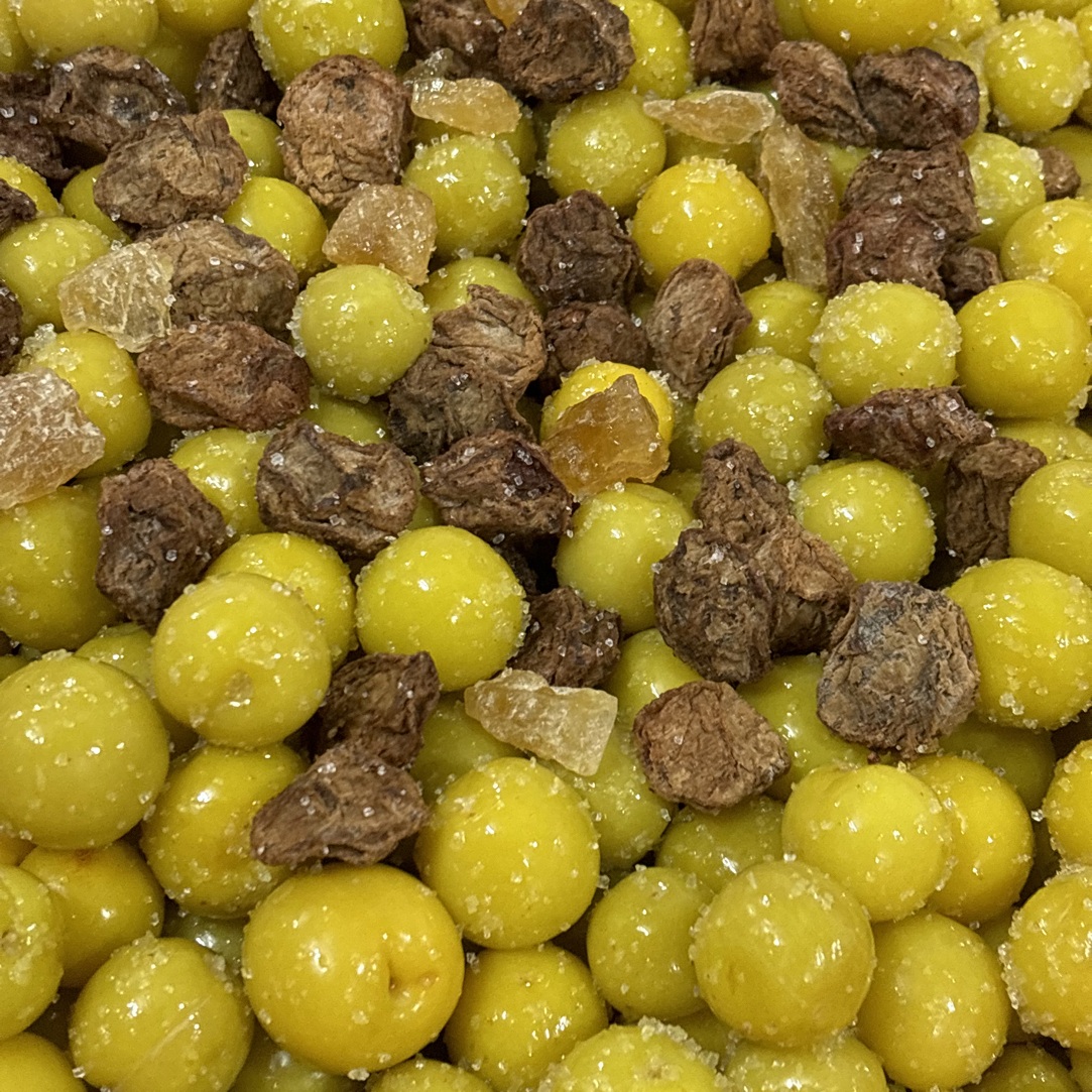 酸甜爽口脆李新鲜开胃腌制水果