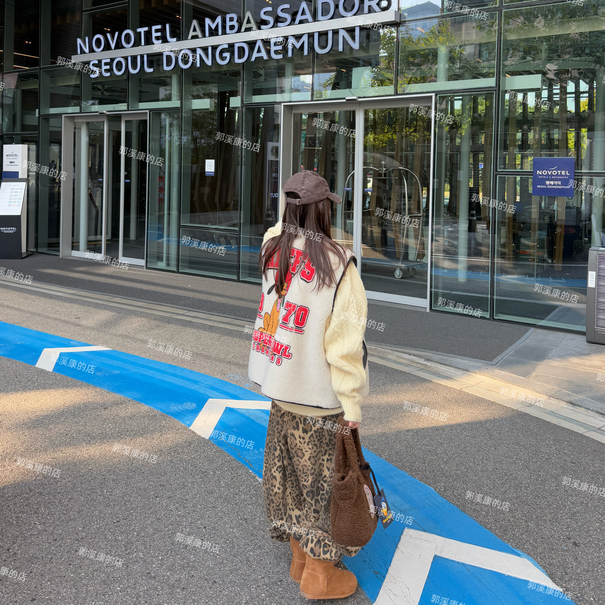 《韩国正品》NO退/后背小狗马甲/0172/