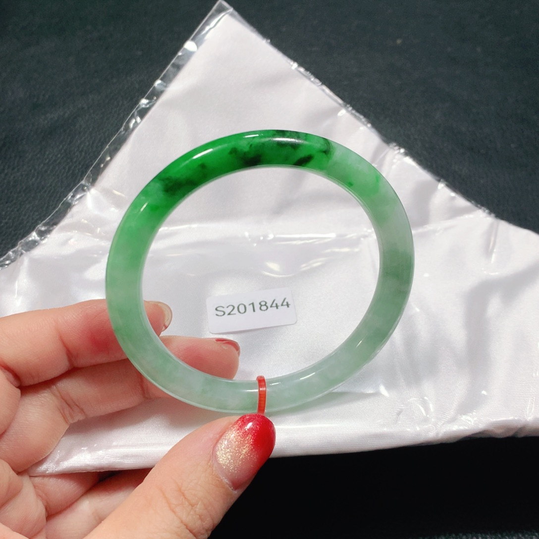 翡翠未镶嵌手镯（圆镯）S201844-03