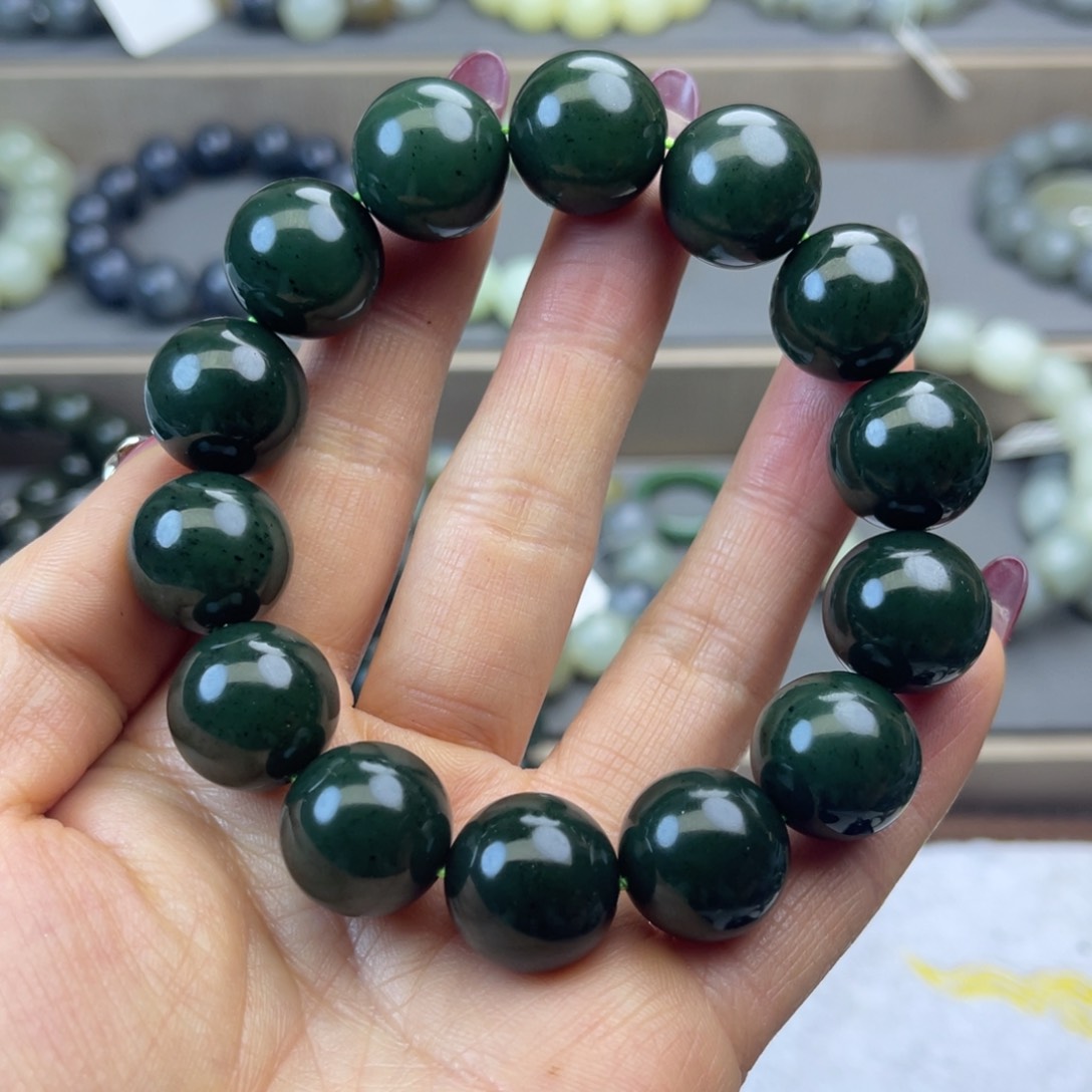 和田玉手链未镶嵌