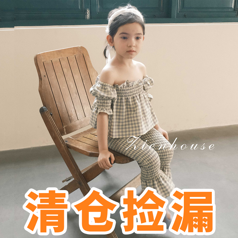 【断码清仓】ZH吊带短裤童装