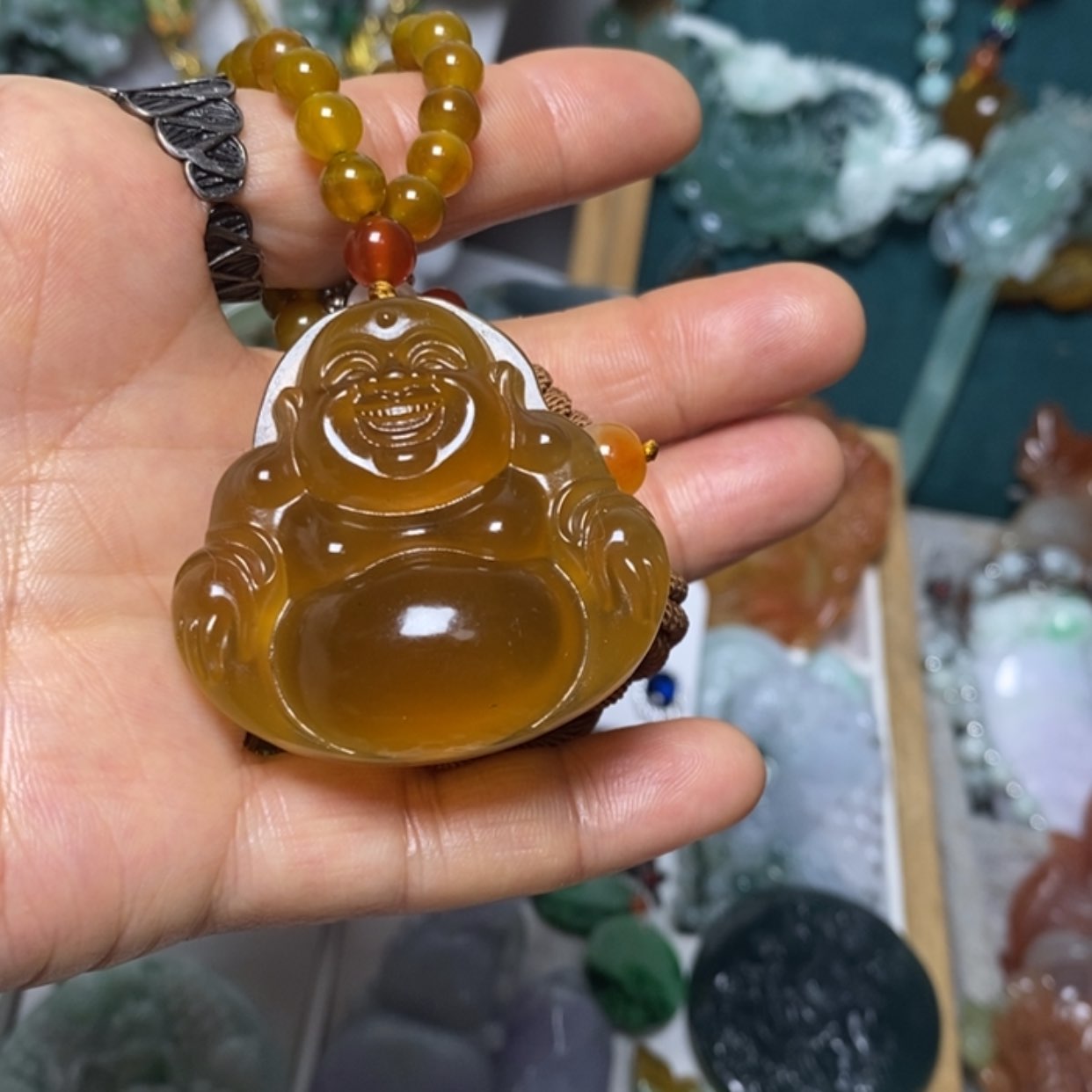 【闪购商品】翡翠吊坠(赠链)未镶嵌