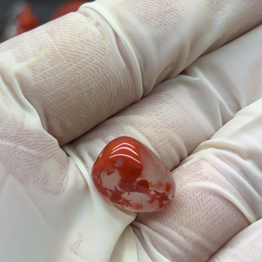 丶***瓷南红玛瑙未镶嵌配饰