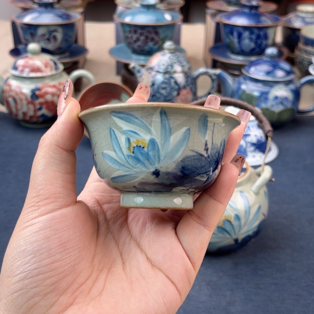 杯景德镇陶瓷杯子