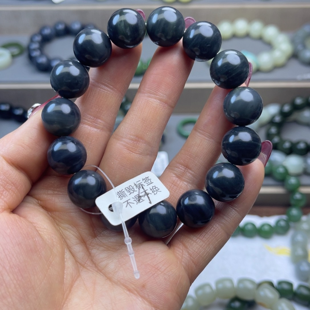 和田玉手链未镶嵌