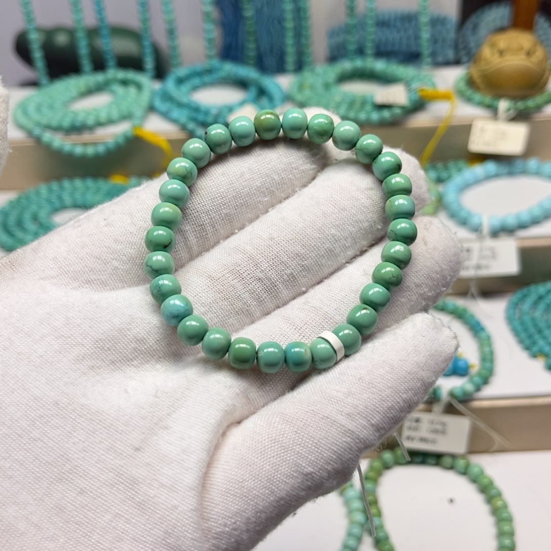 绿松石未镶嵌手链