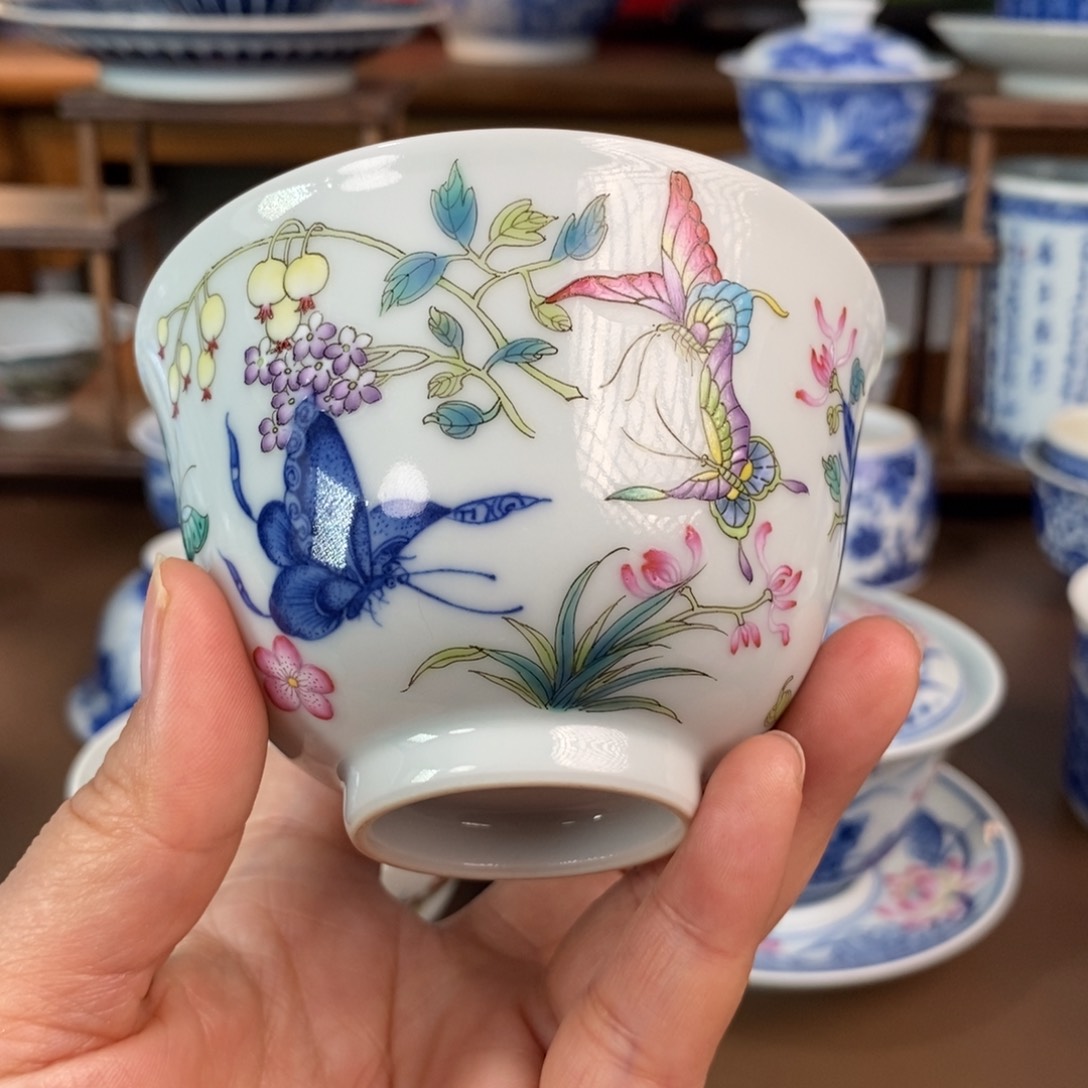 景德镇陶瓷手工手绘