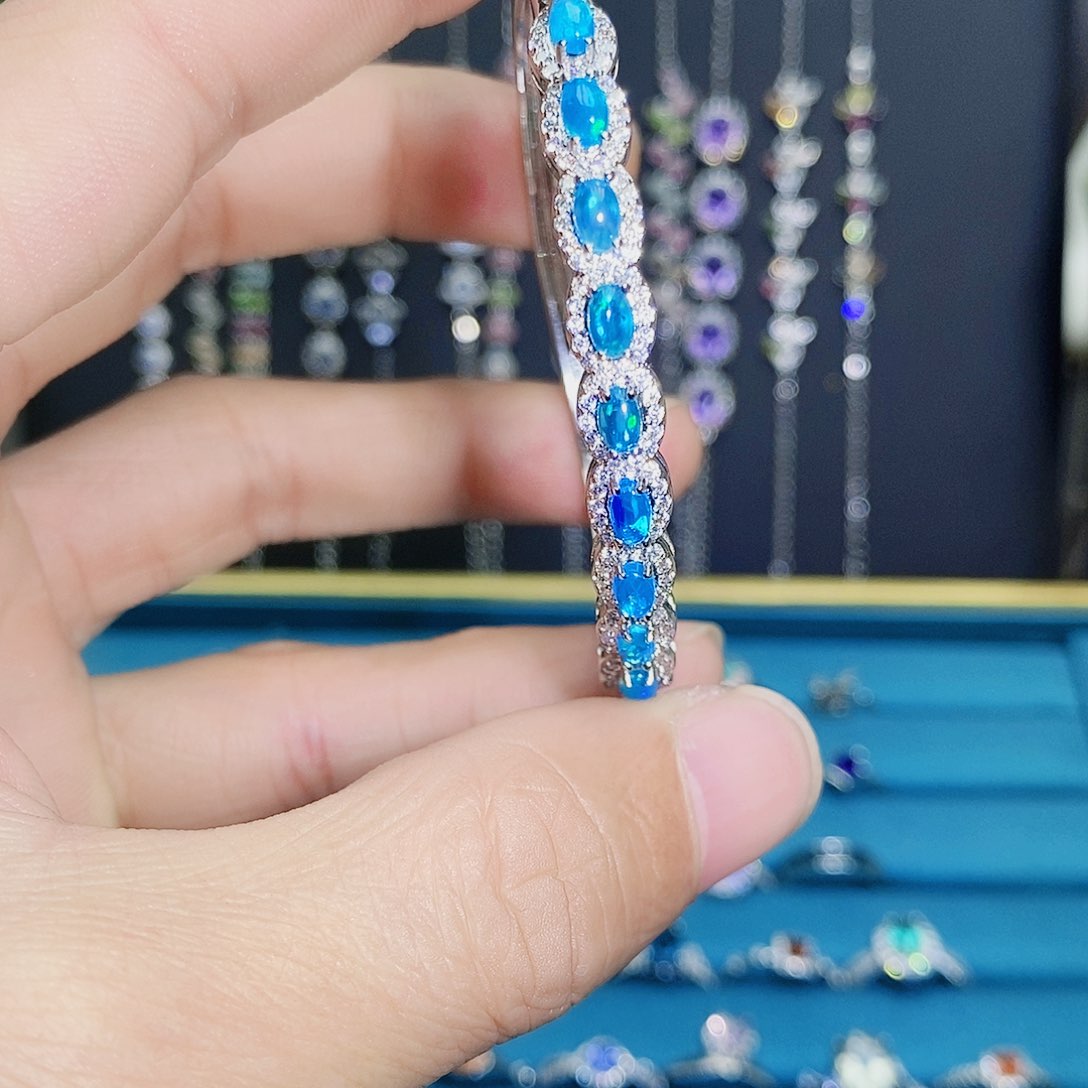 紫晶珠宝半成品银S925镶嵌