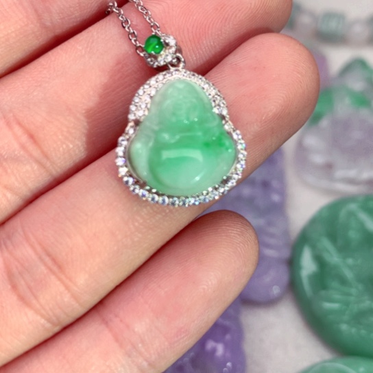 翡翠吊坠(不含链)未镶嵌