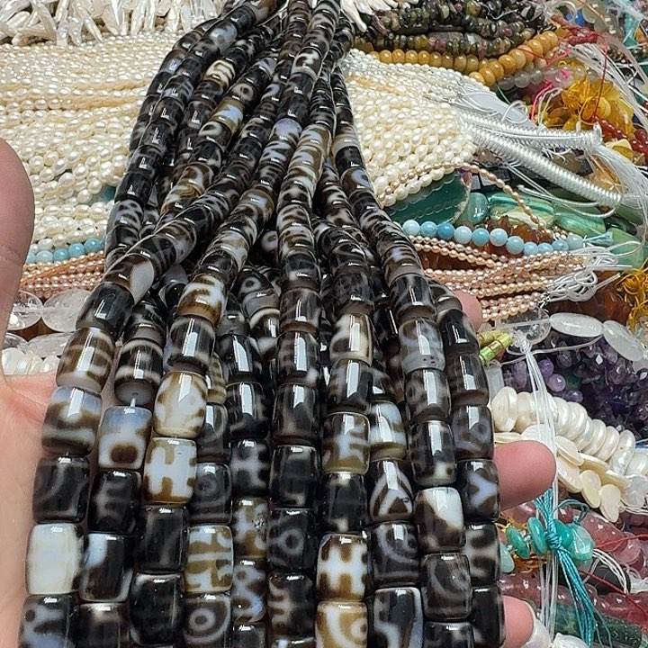 玛瑙/玉髓未镶嵌珠宝半成品一条11x13m天朱