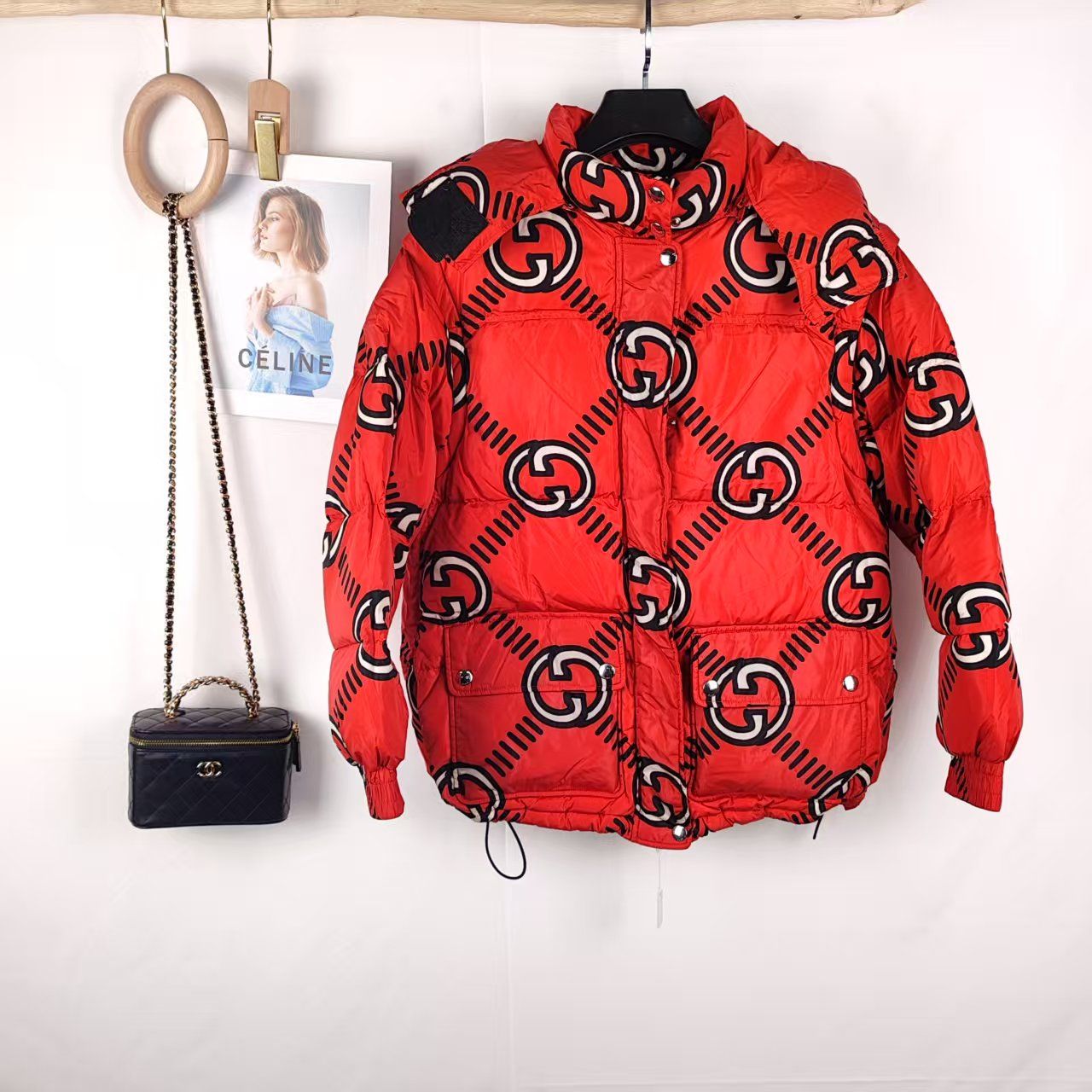 99新 GUCCI/古驰 海囤J/古驰上衣/36码/wz31156