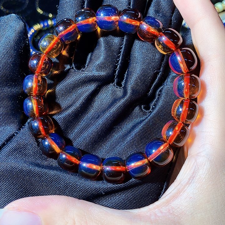 未镶嵌琥珀手链老型