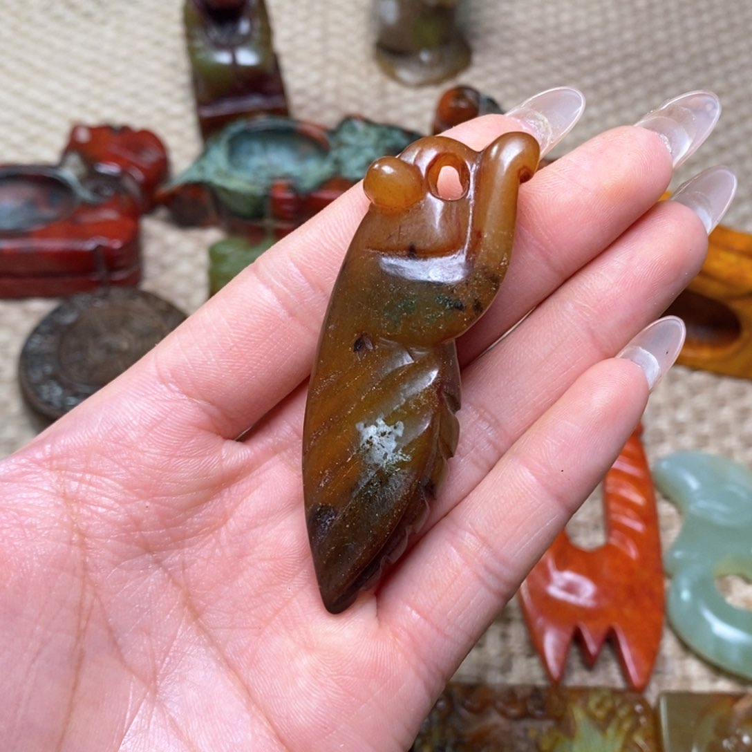 白玉菩提吊坠白玉菩提白玉菩提摆件