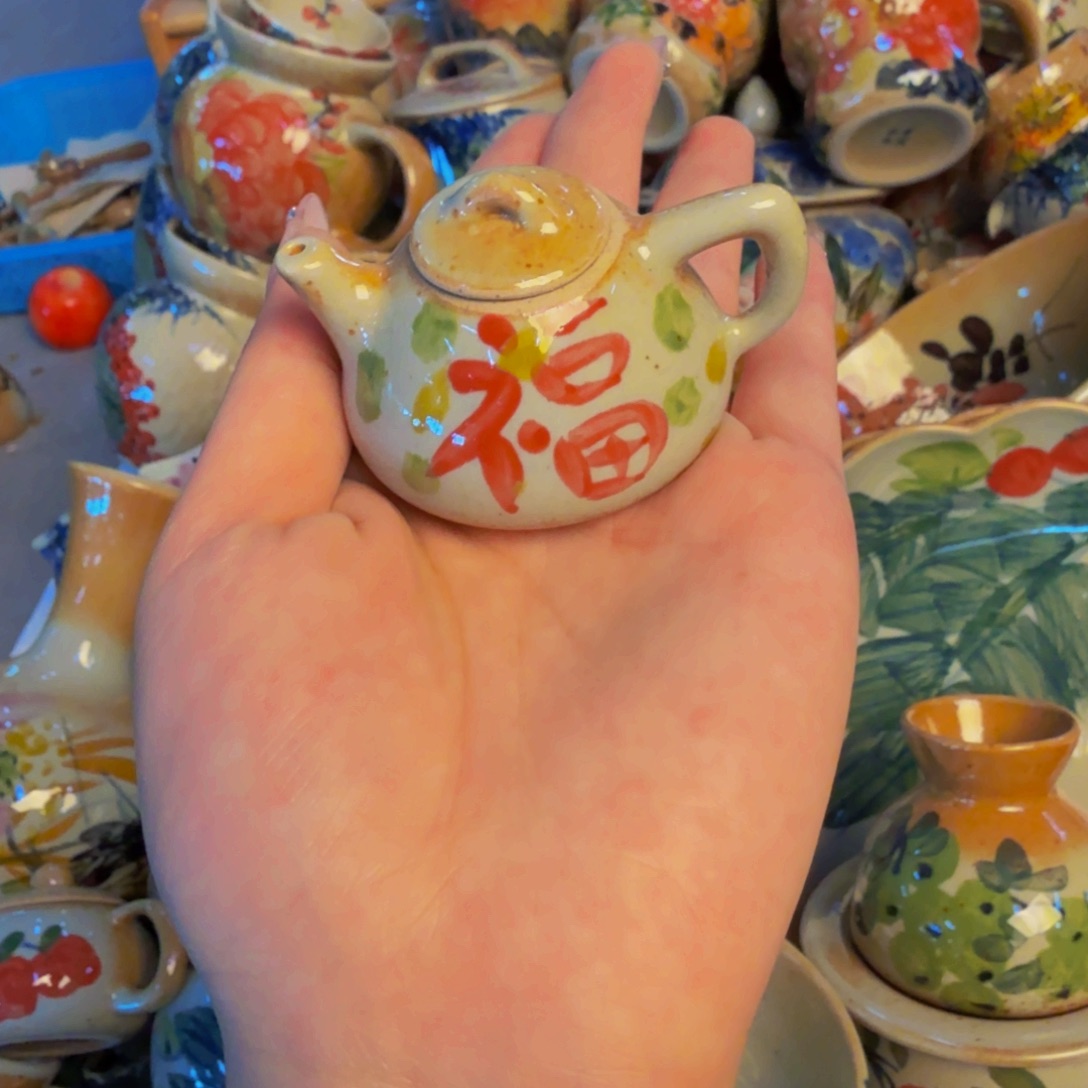 瓷片景德镇陶瓷手工手绘