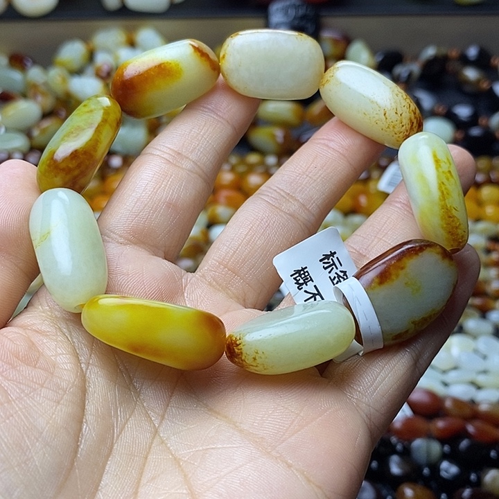 手链未镶嵌和田玉农*工