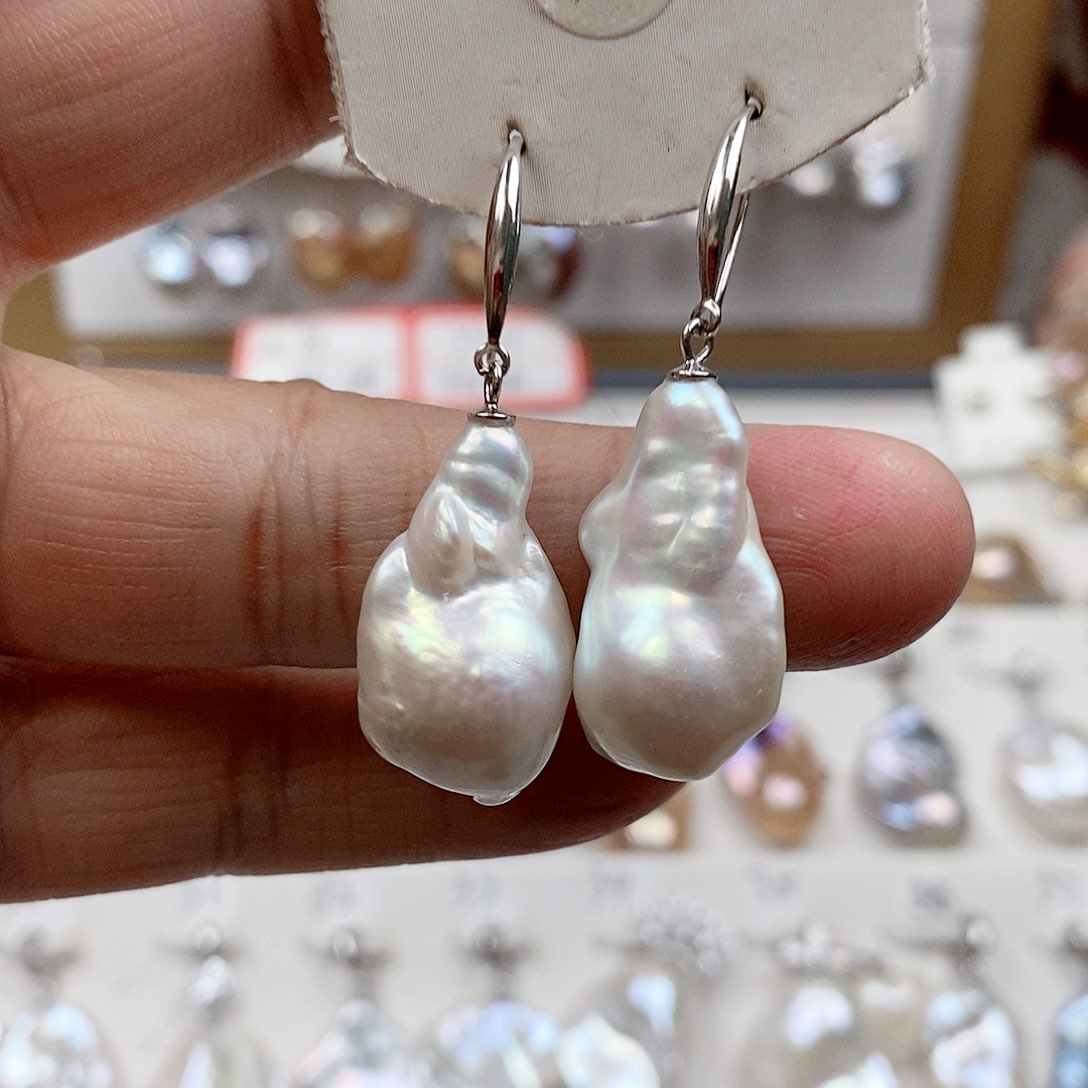 淡水珍珠颈饰银S925镶嵌