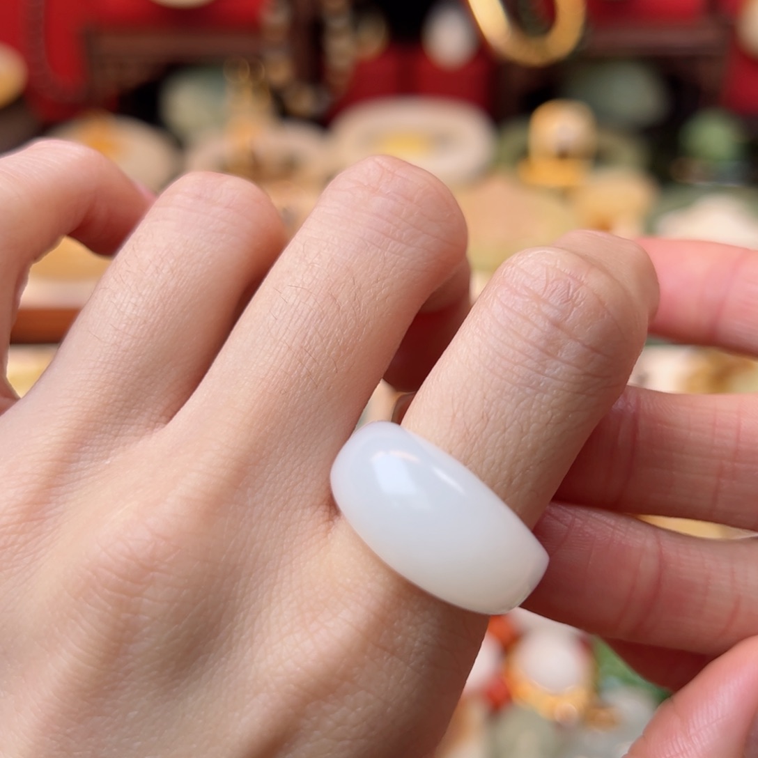 和田玉戒指未镶嵌1213