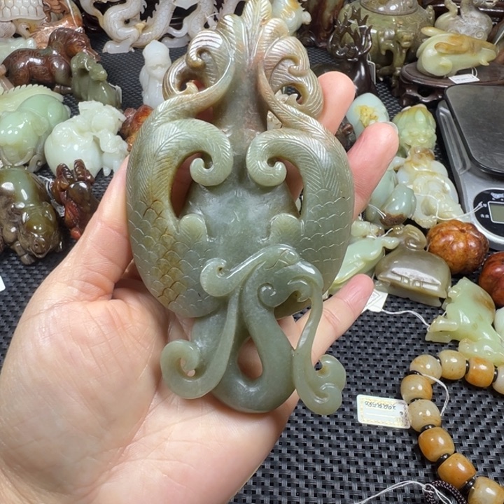 和田玉挂件未镶嵌