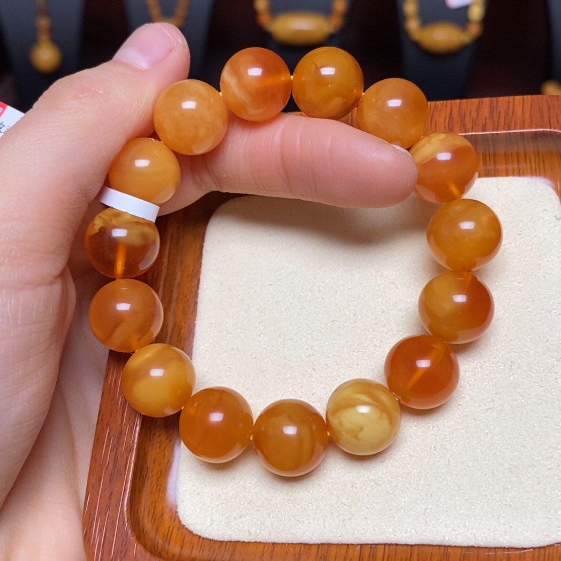 【闪购商品】未镶嵌蜜蜡手链手串