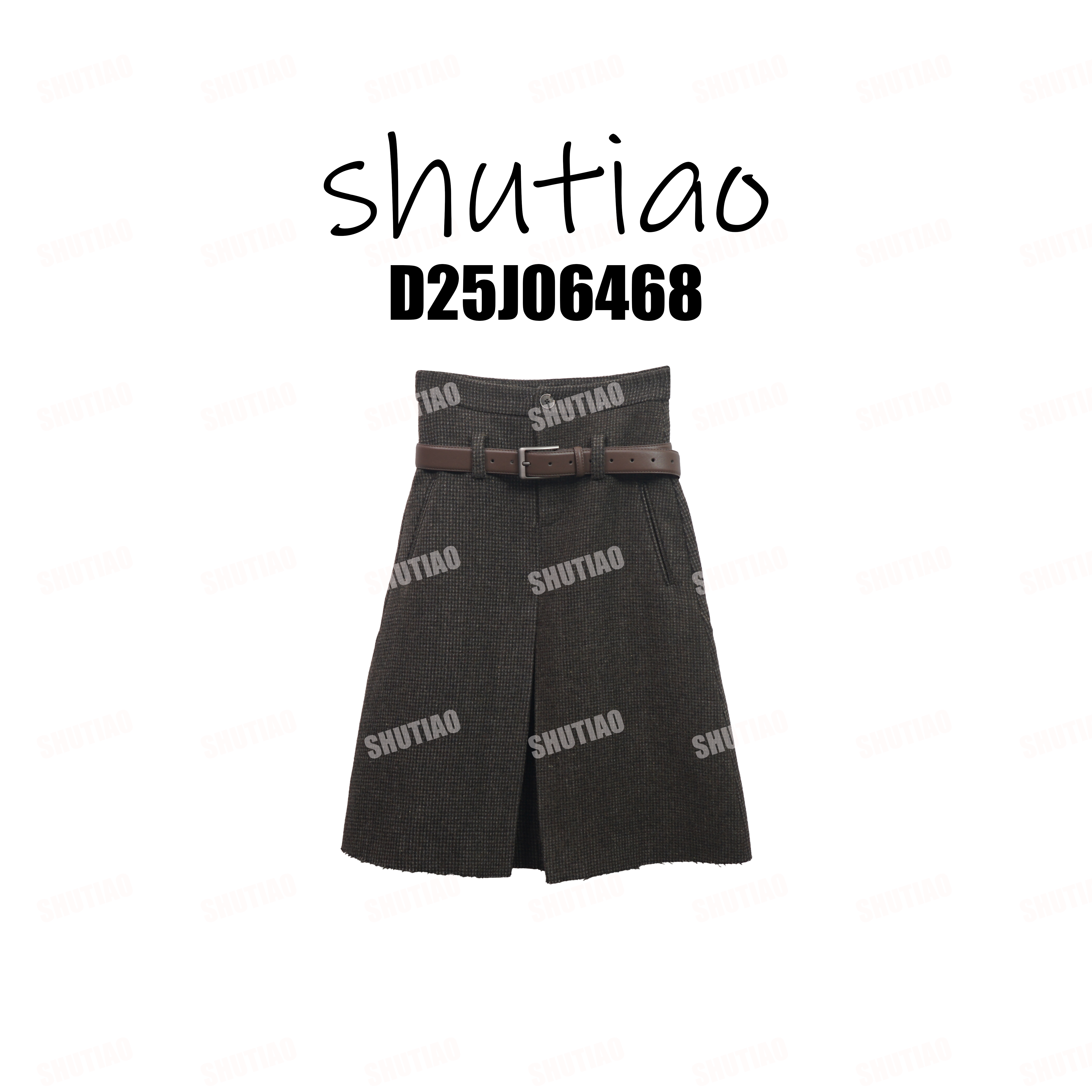 【SHUTIAO】2025秋冬：新款小众设计款裙子D25J06468