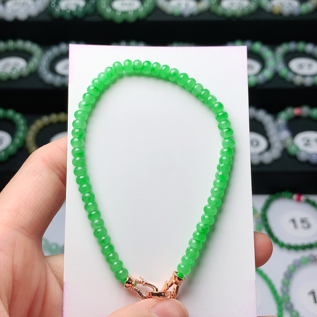 未镶嵌翡翠手链?*星