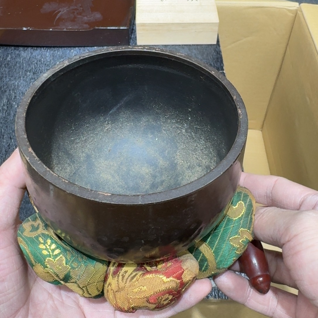 铜日本中古工艺品摆件