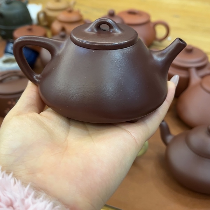 紫砂茶壶莹小四紫砂