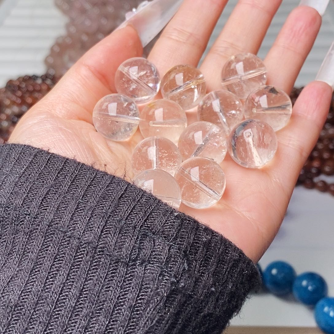 水晶未镶嵌手链14m