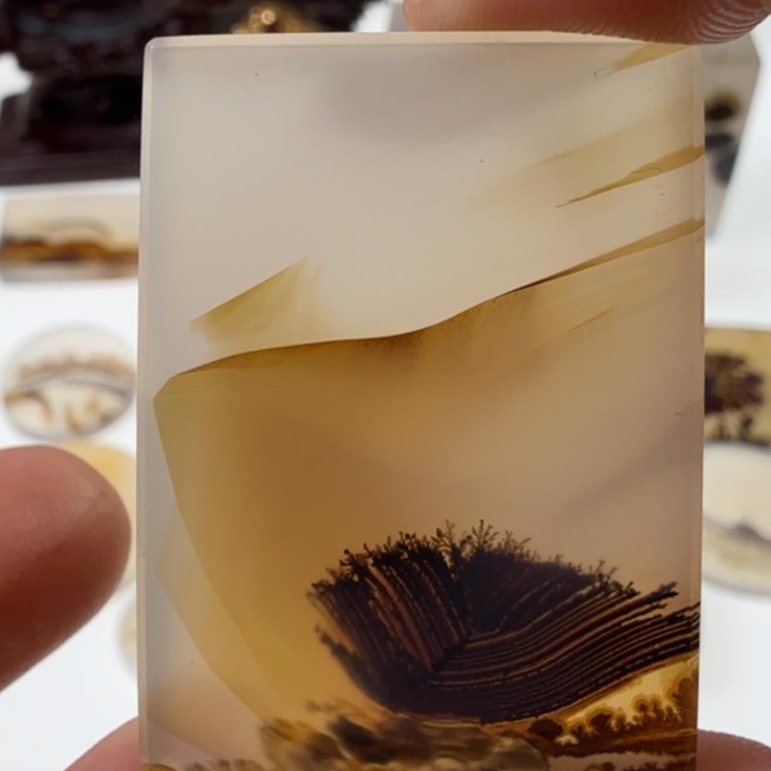 玛瑙/玉髓未镶嵌珠宝半成品