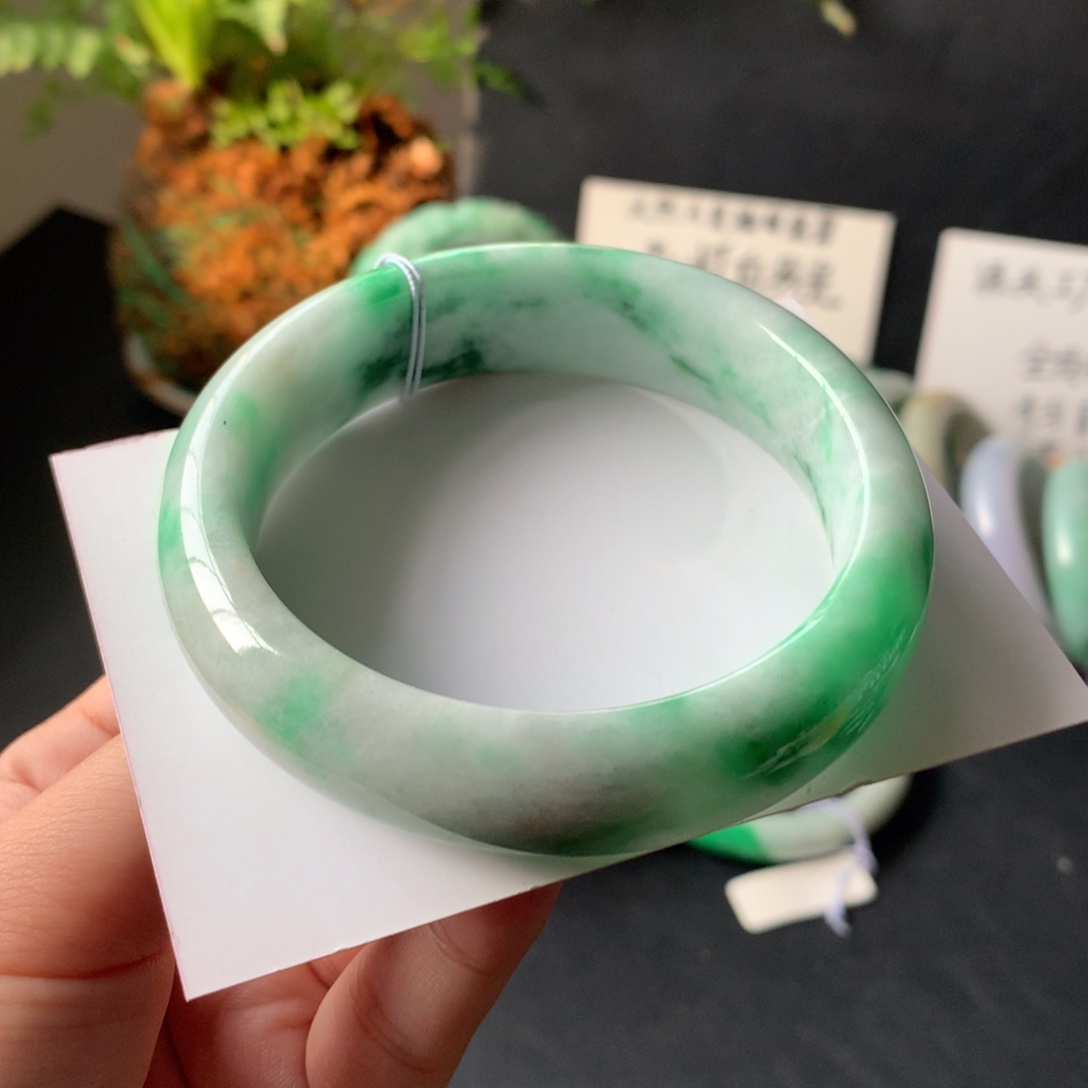 翡翠未镶嵌手镯非常强推60.2-16.9-9.2