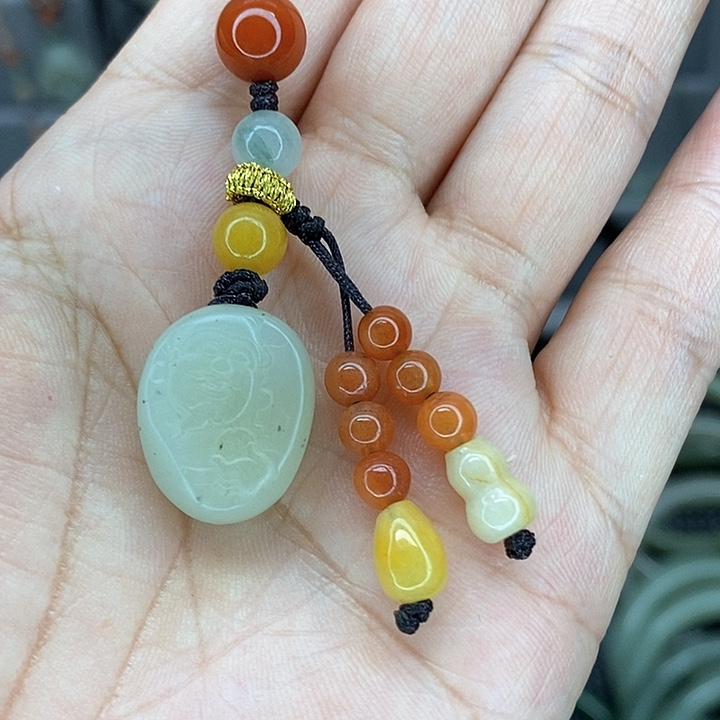 和田玉（白玉）颈饰未镶嵌