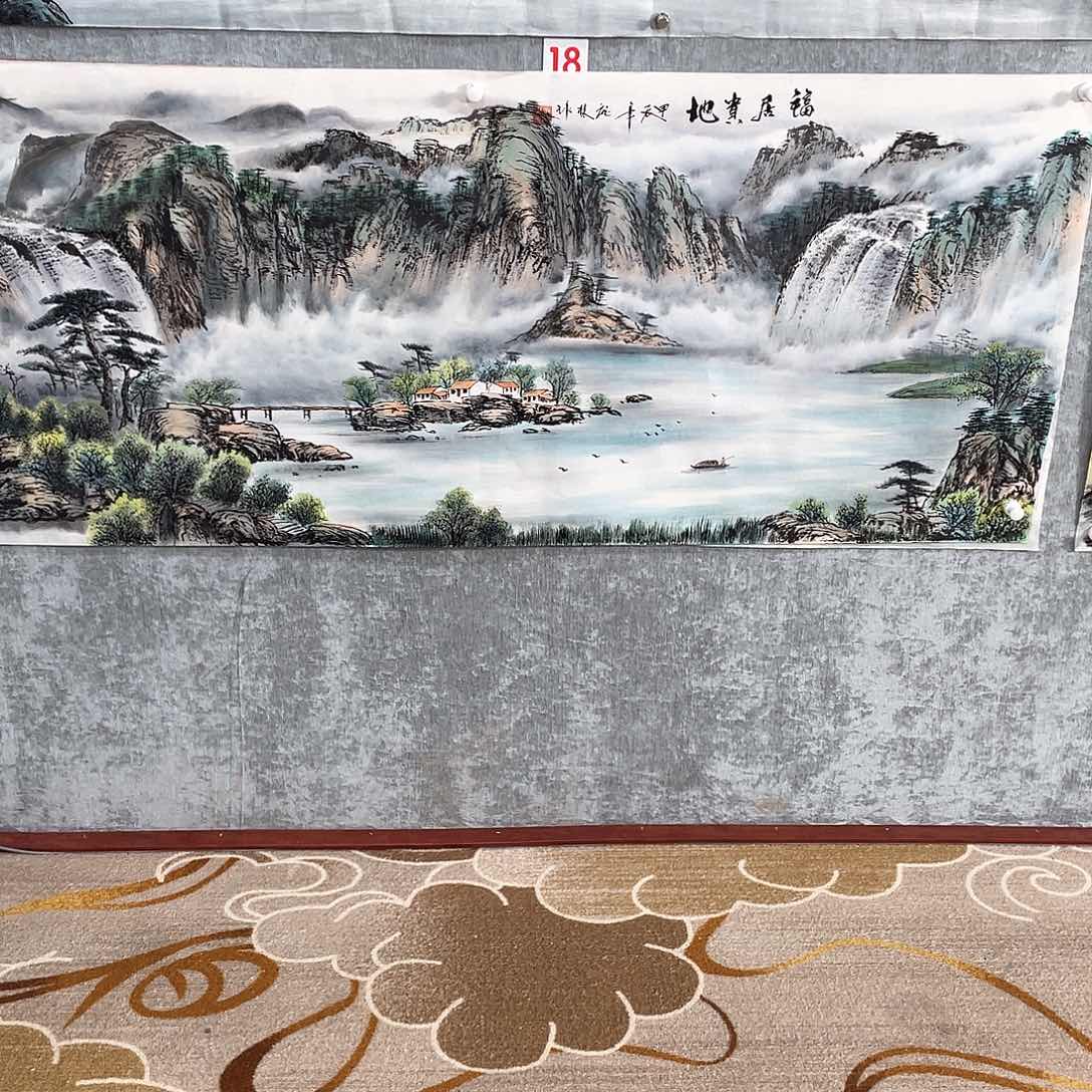 国画夕*绘画作品作者庞林