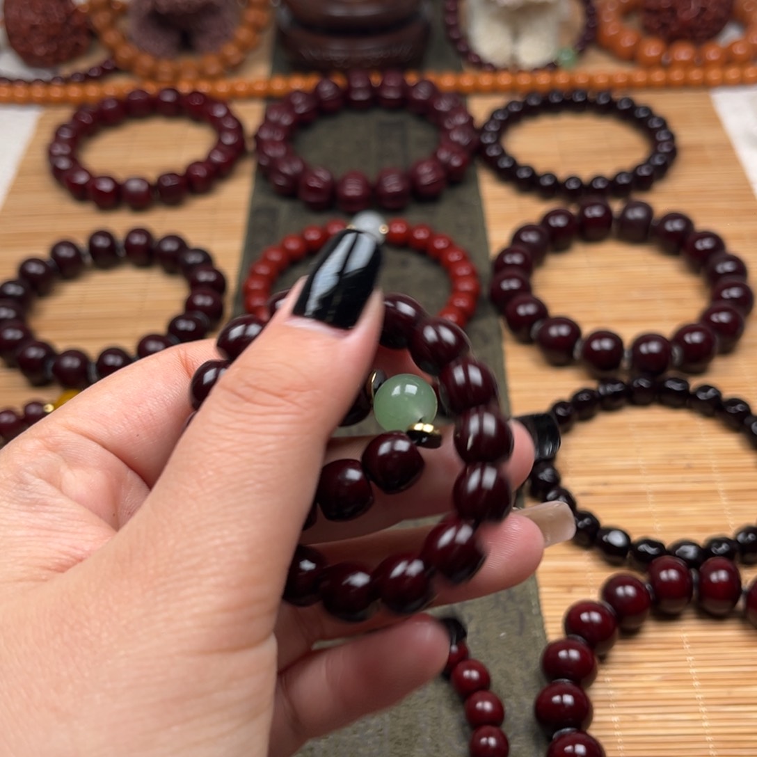 核桃手串/手链童*直切