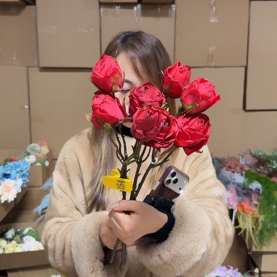 154号「闪购」仿真花，公主请下单