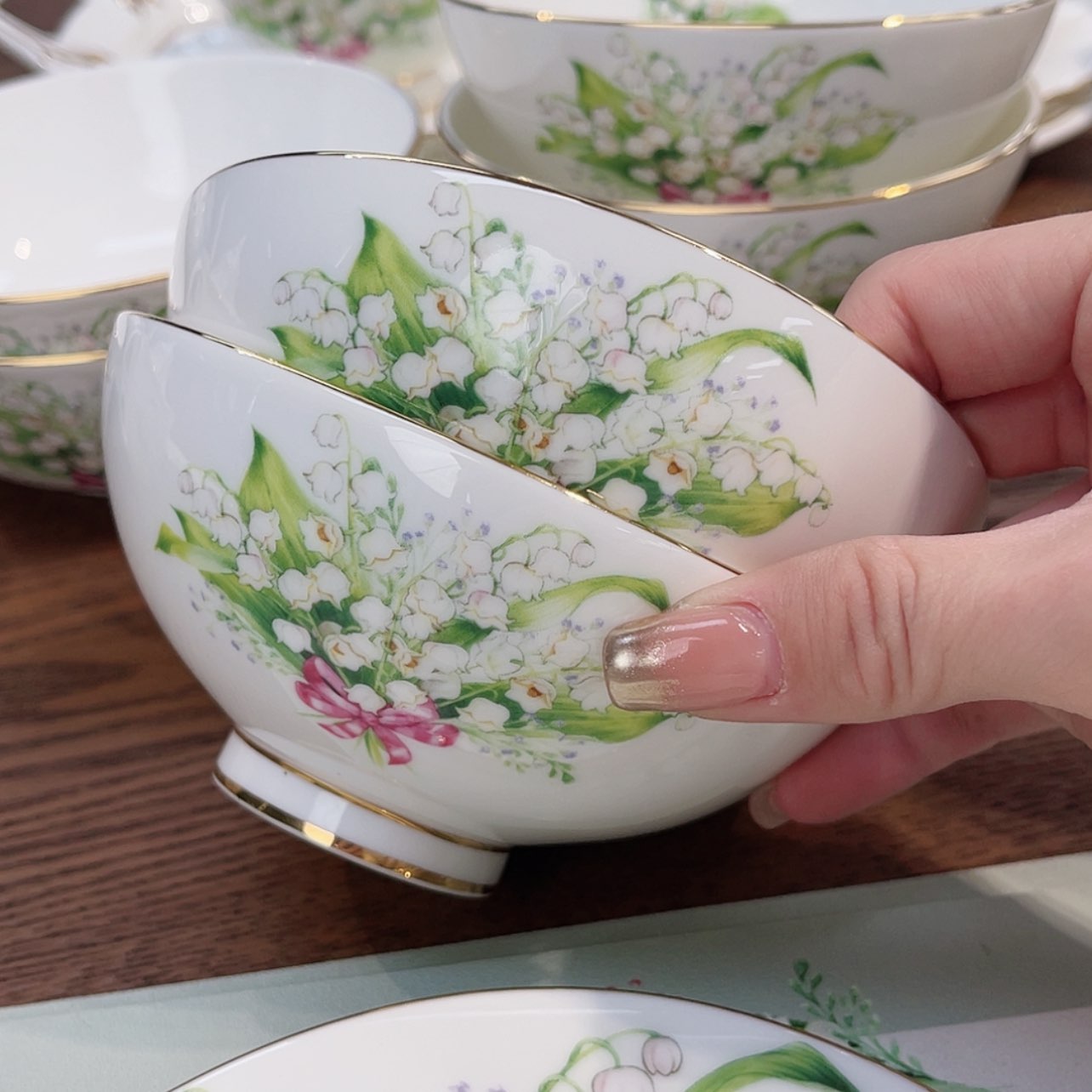 【闪购商品】瓷片饭碗5寸——————-