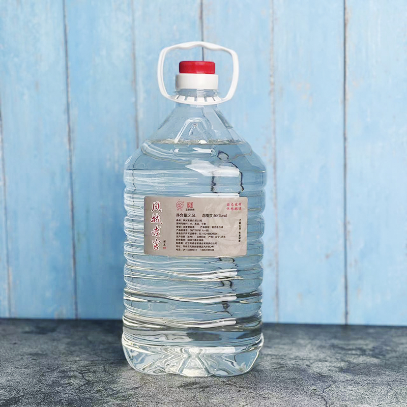 凤城老窖地下酒窖高粱酒55度浓香型白酒2.5L桶装55度2.5