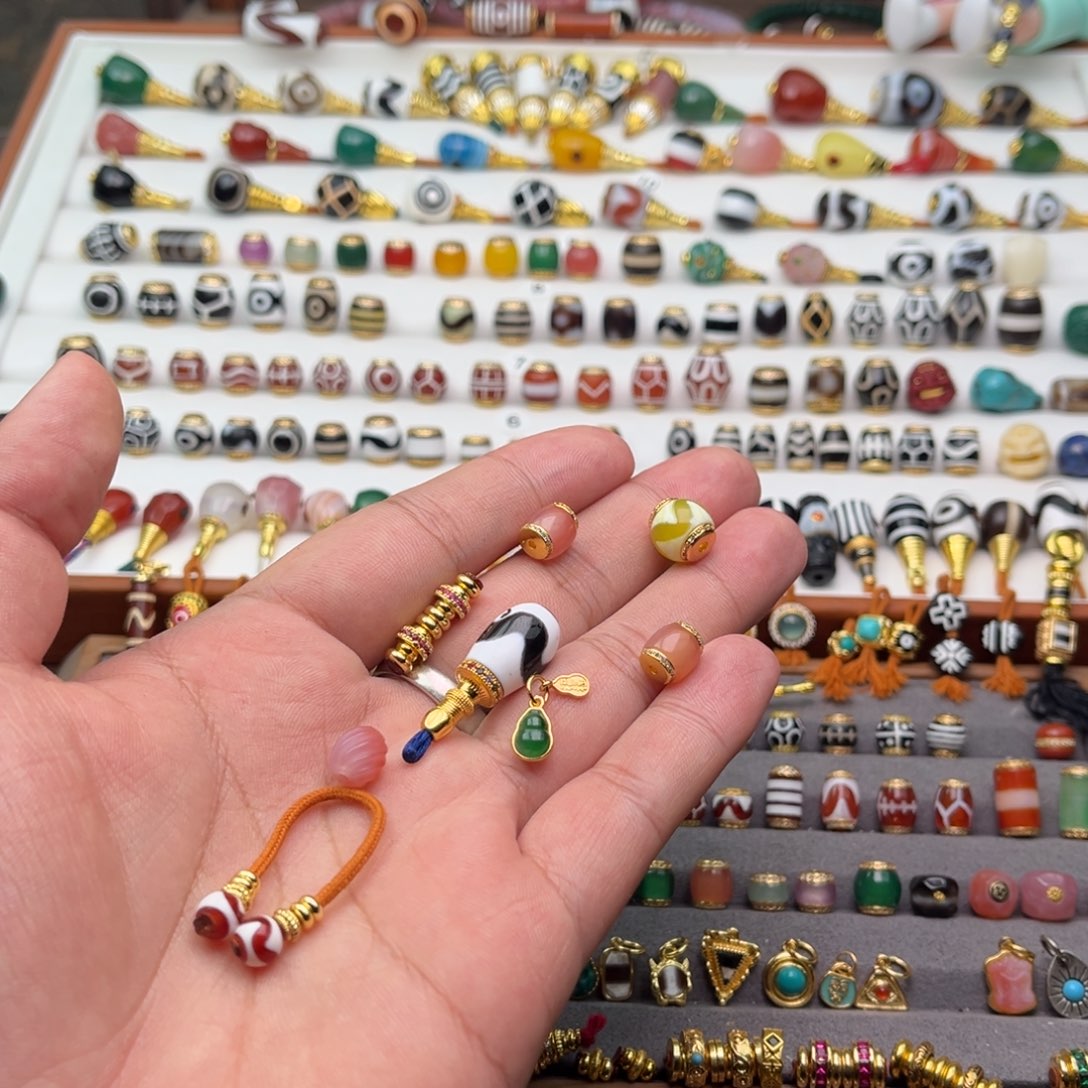 手***6玛瑙/玉髓未镶嵌单珠