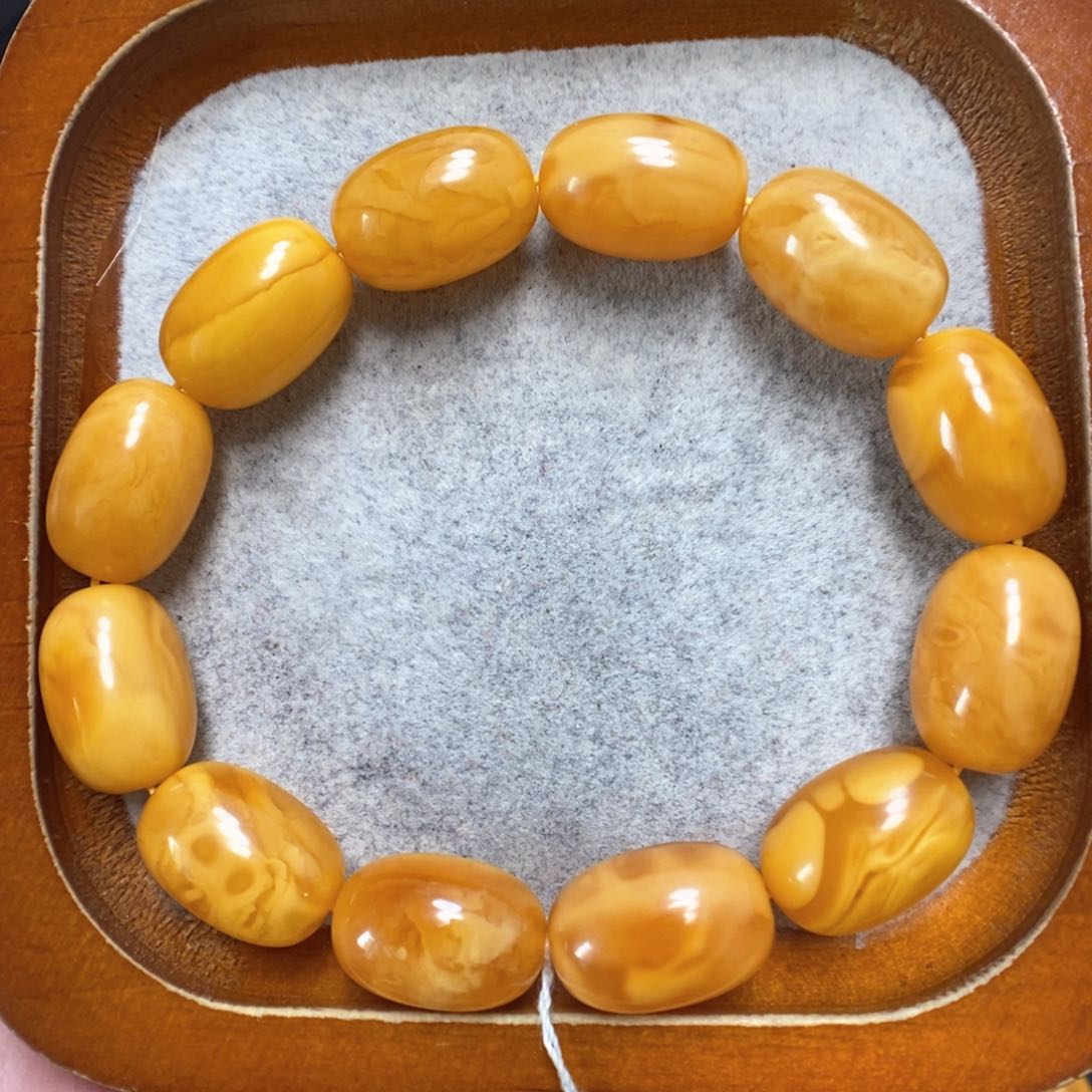 蜜蜡手串未镶嵌蜜蜡