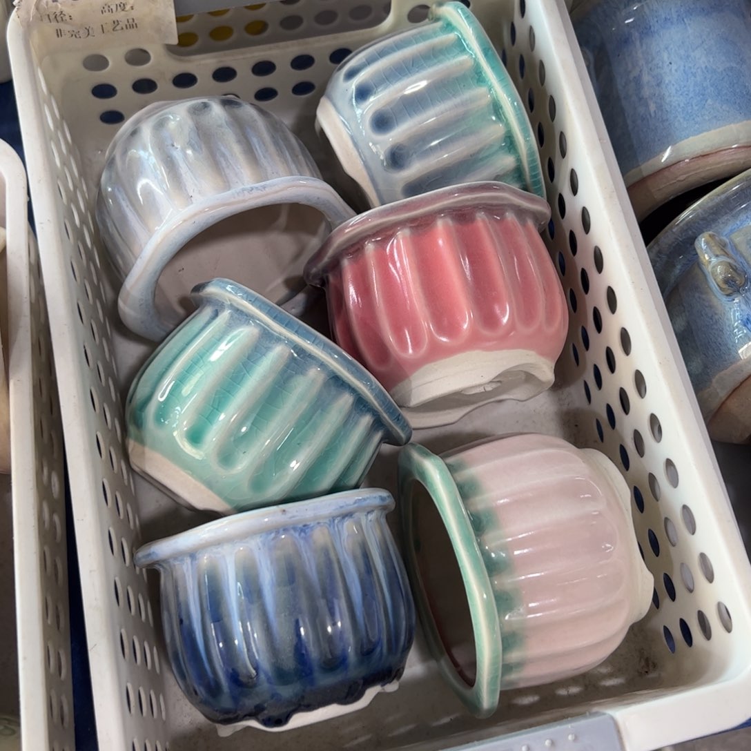 陶瓷多肉小花盆@@1654