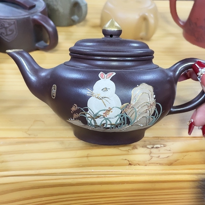 茶壶紫砂300cc宜兴紫砂壶