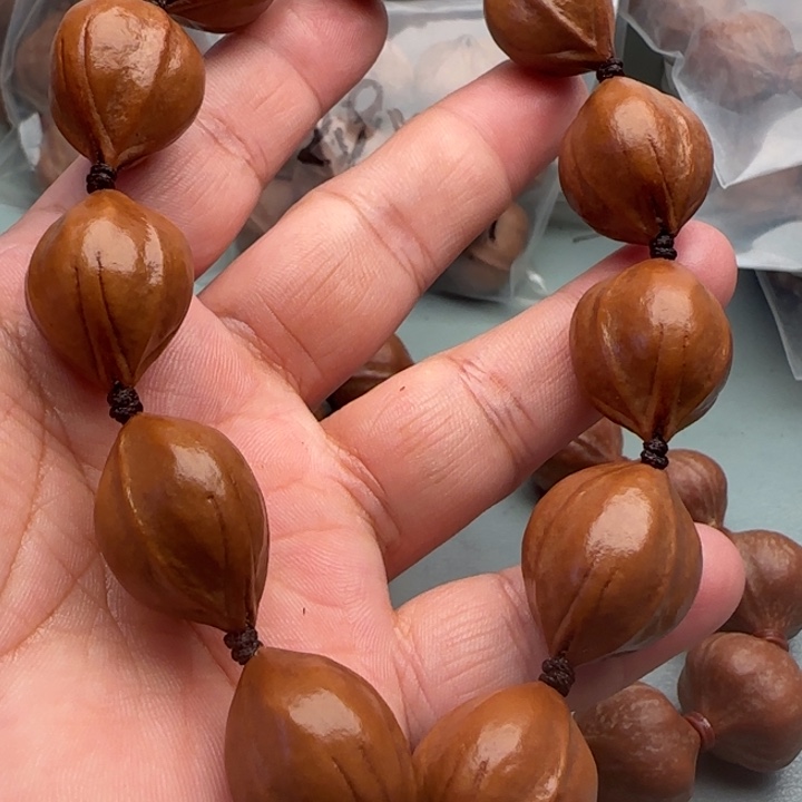 房***橄榄核手串橄榄核原皮铁核