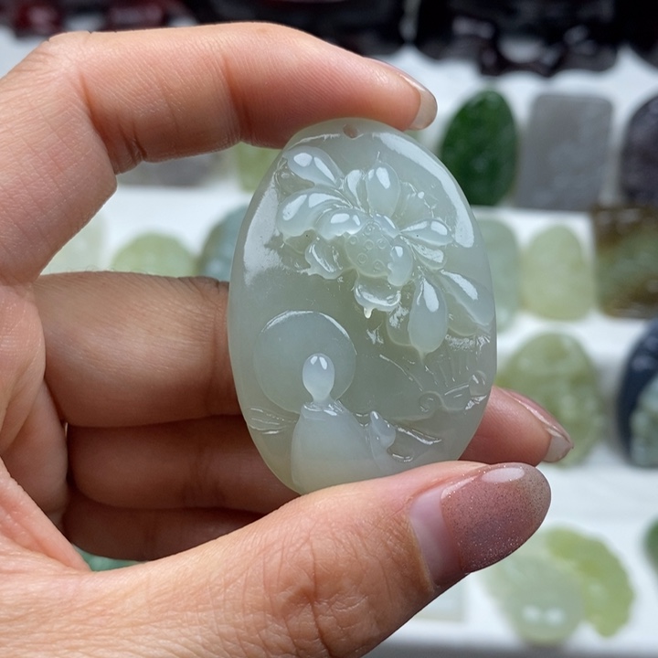 和田玉（糖玉）未镶嵌颈饰77