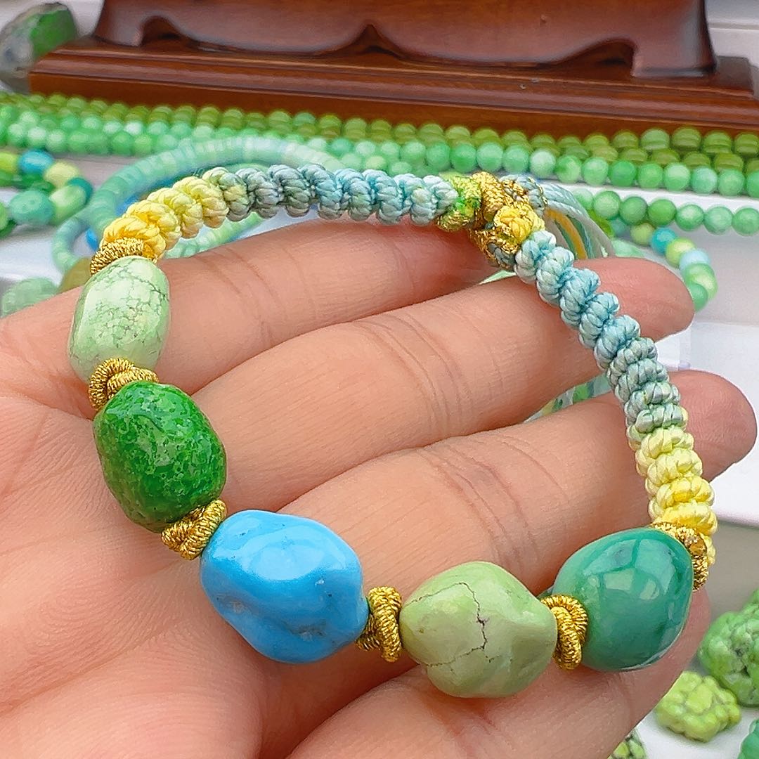 未镶嵌绿松石项链